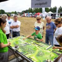 Stoisko projektu na pikniku w Leoncinie